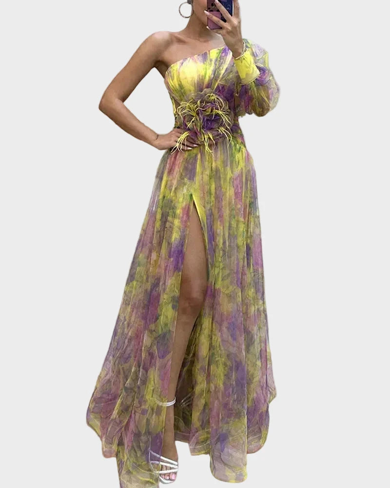 Nana | Elegantes Kleid mit langen Ärmeln