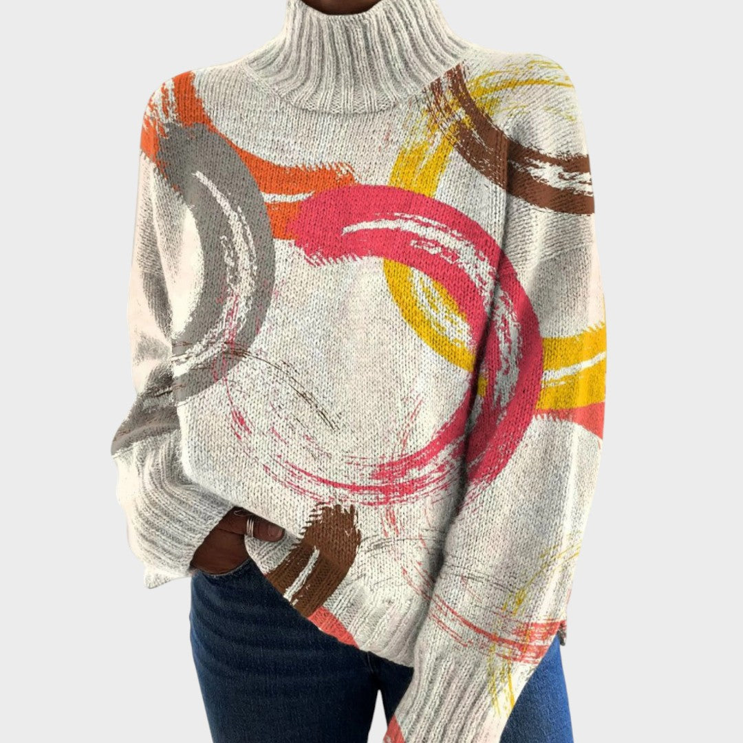Eduarda | Künstlerischer Rollkragenpullover
