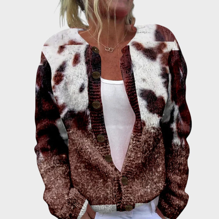 Sara | Blumen-Cardigan für den Herbst