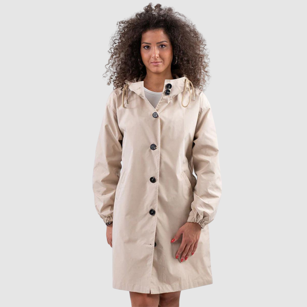 Lucie - Moderne, oversize und wasserdichte Jacke