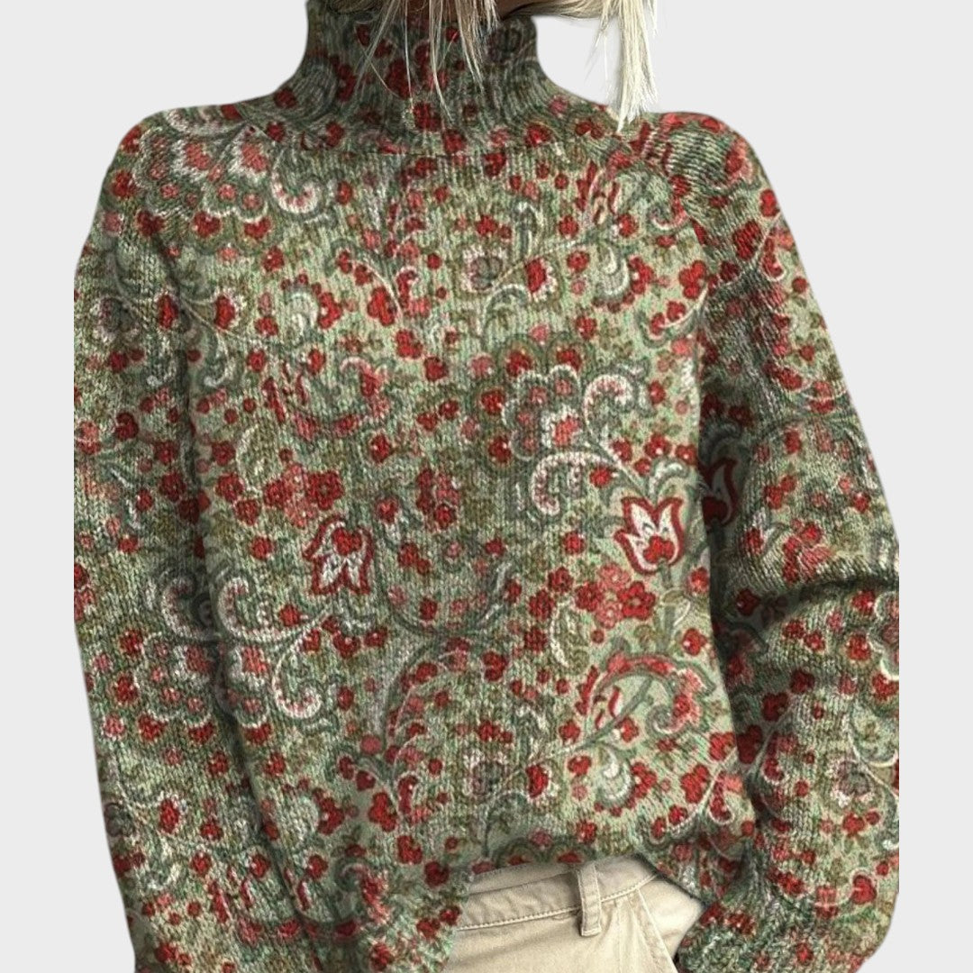 Érica | Künstlerischer Rollkragenpullover