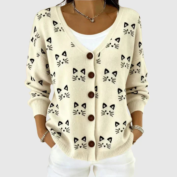 Orsolya | Cardigan mit Kapuze