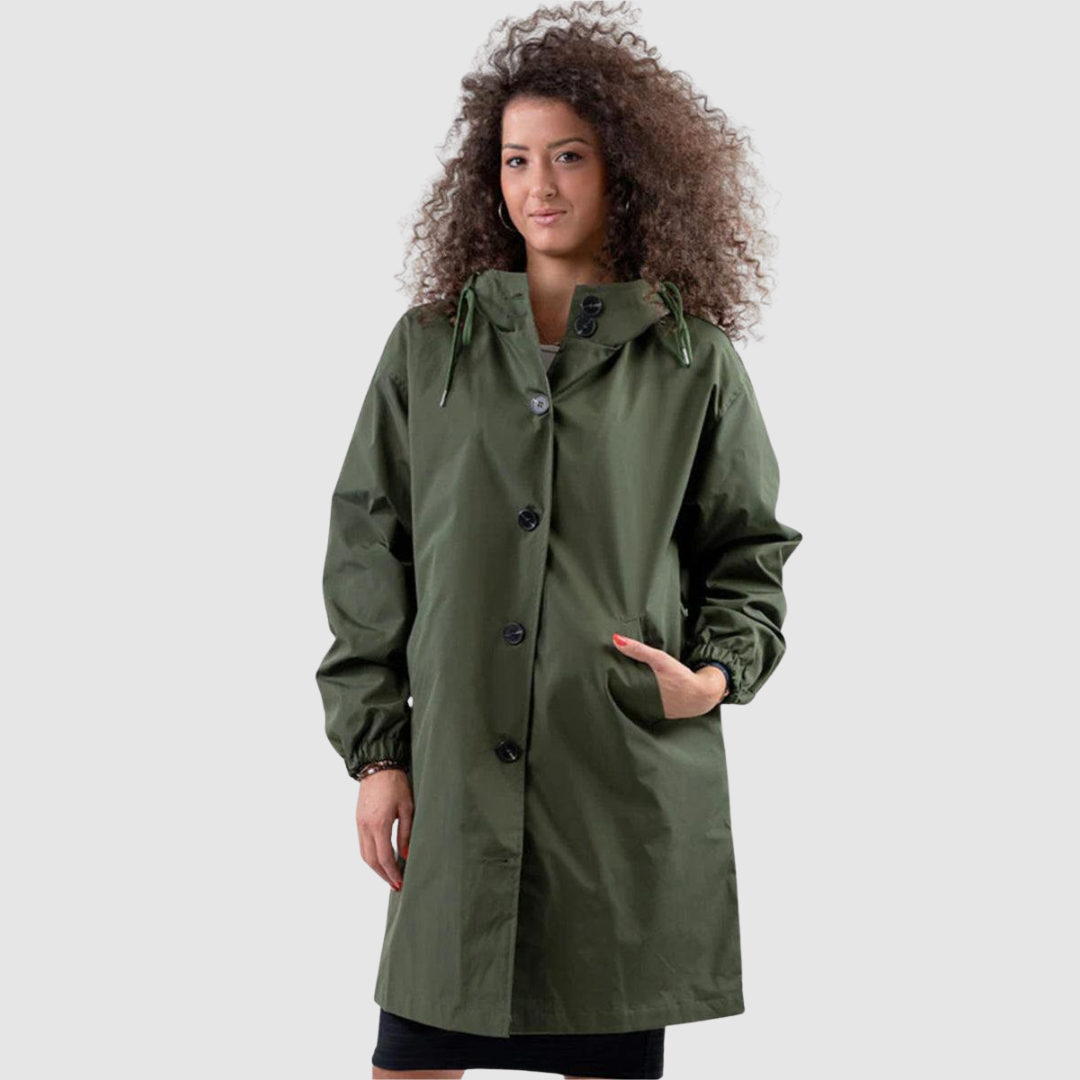 Lucie - Moderne, oversize und wasserdichte Jacke