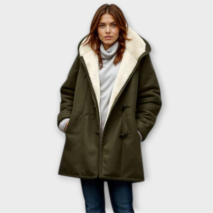Antonia - Warmer Fellmantel