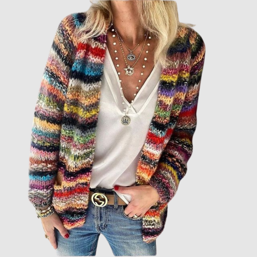 Nikola | Angenehmer bunter Cardigan