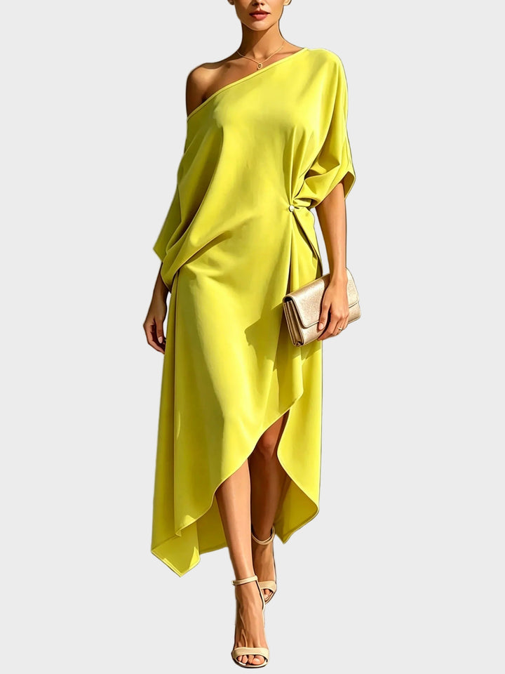 Camila | Asymmetrisches Kleid mit One-Shoulder-Design