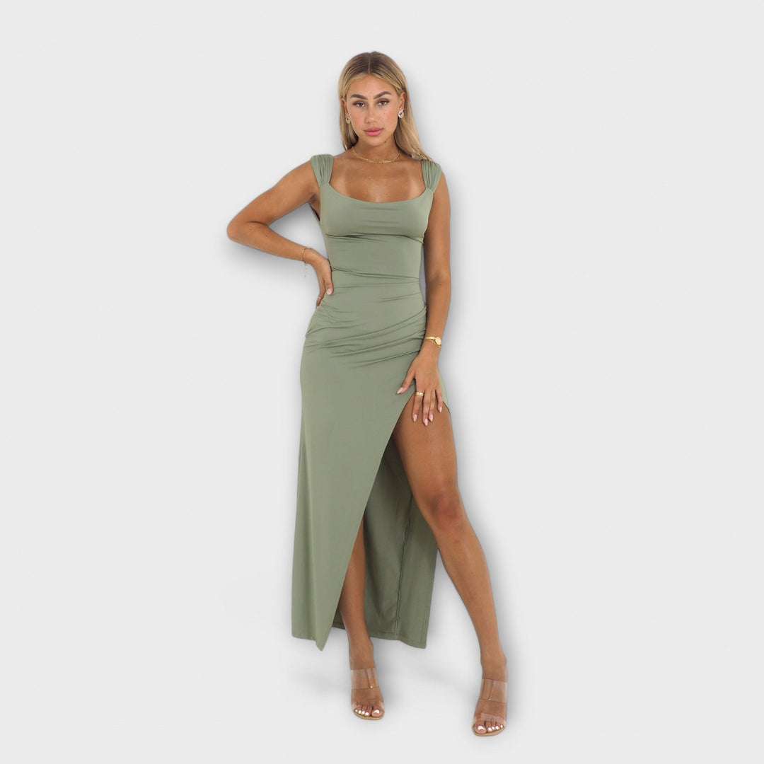 Ellie | Midikleid mit Rückenschnürung