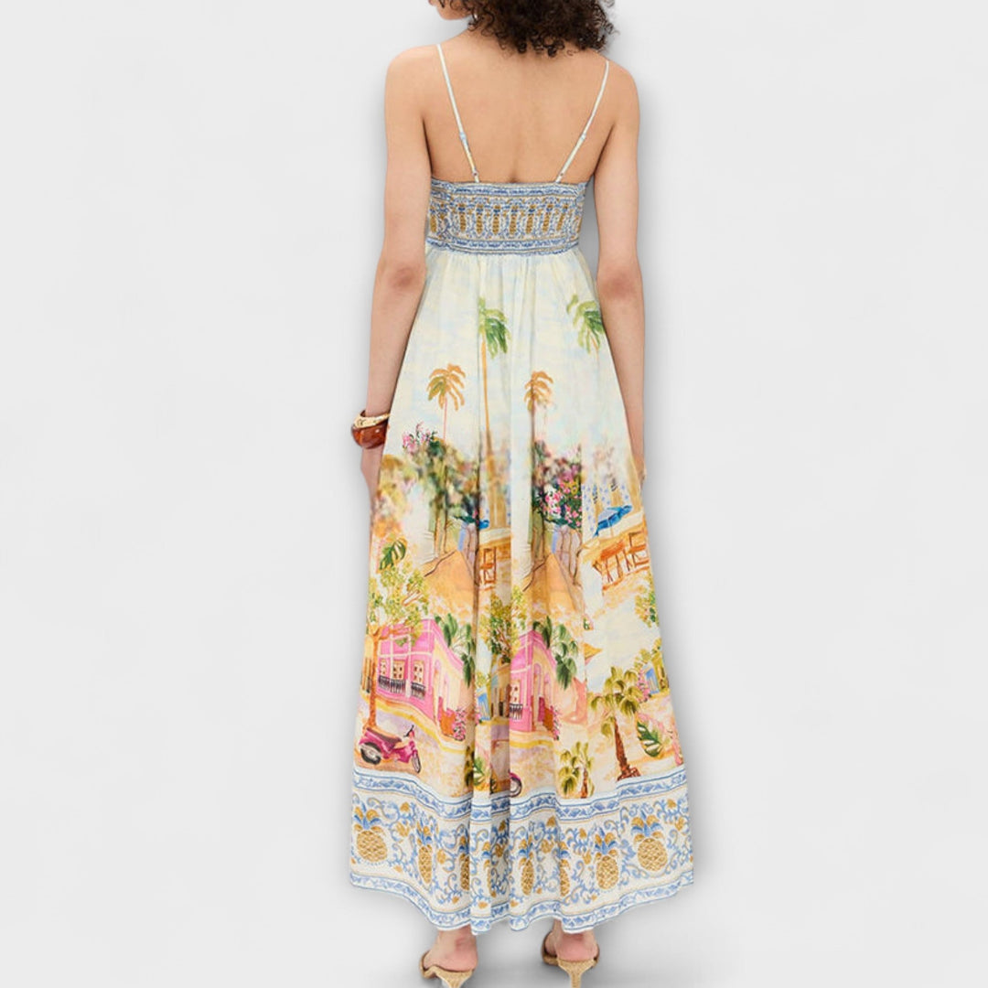 Lumen - Aracati Multicolor Maxikleid