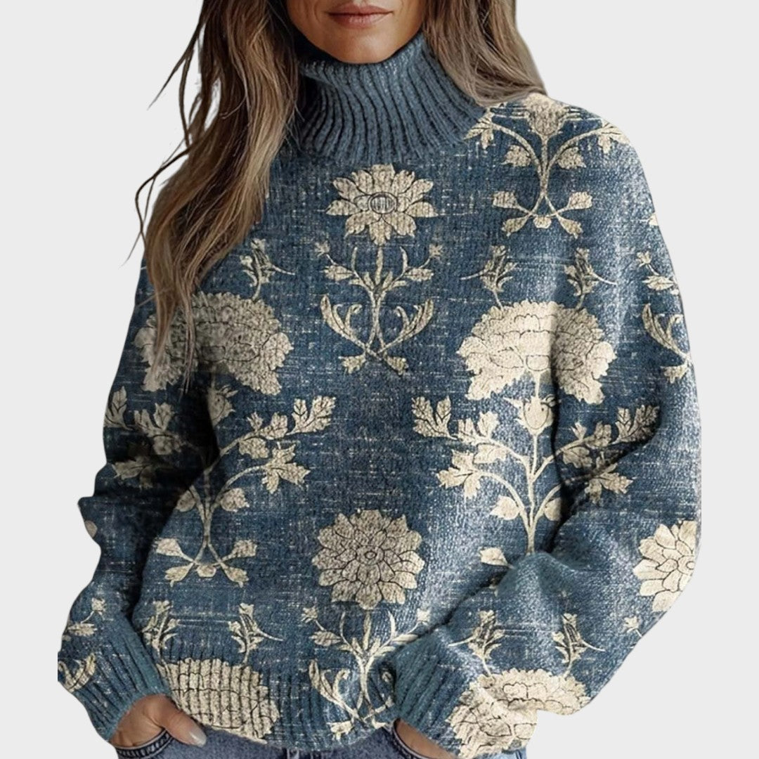 Alice | Künstlerischer Rollkragenpullover