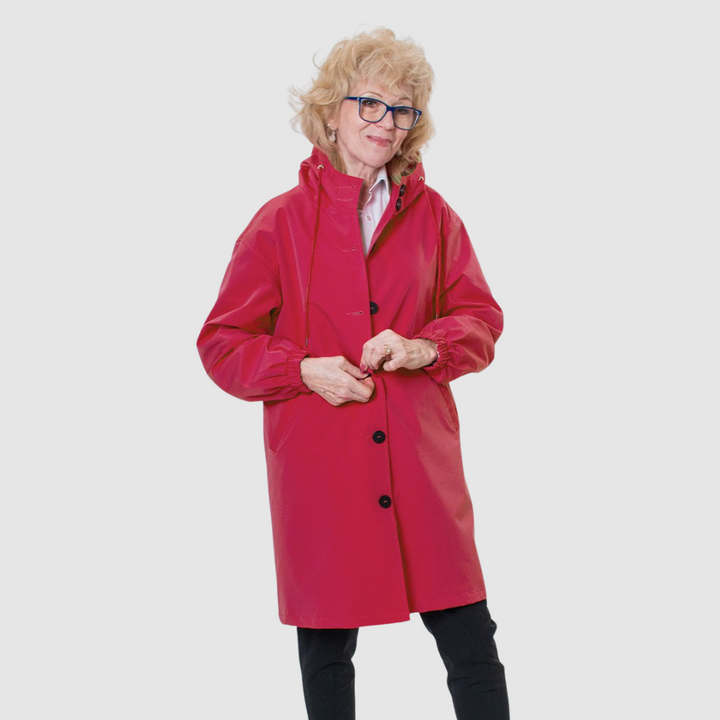 Magdaléna - Oversize-Jacke mit Kapuze