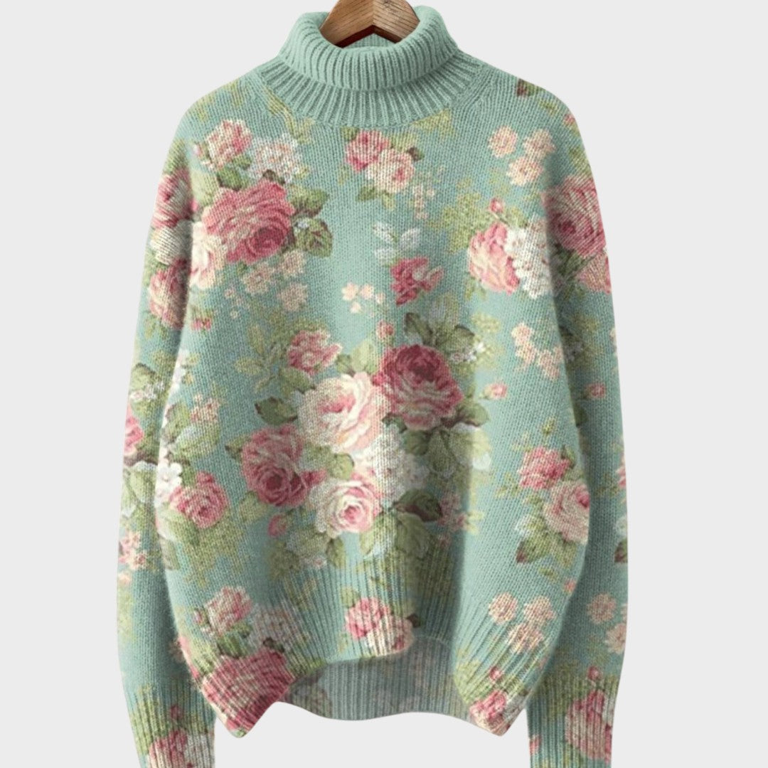 Margarida | Künstlerischer Rollkragenpullover