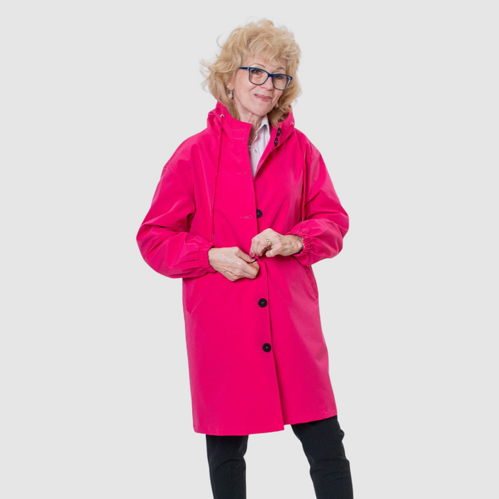 Magdaléna - Oversize-Jacke mit Kapuze