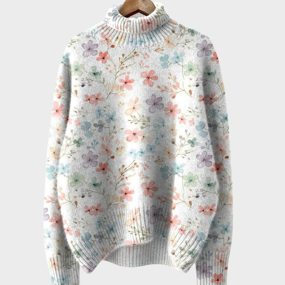 Helena | Künstlerischer Rollkragenpullover