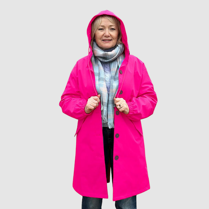 Magdaléna - Oversize-Jacke mit Kapuze