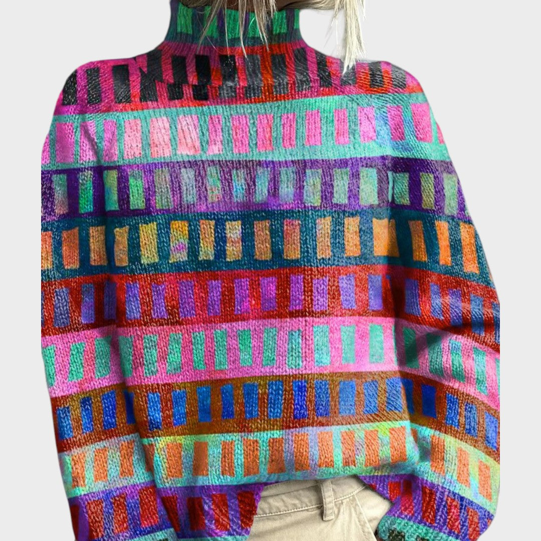 Isabel | Künstlerischer Rollkragenpullover