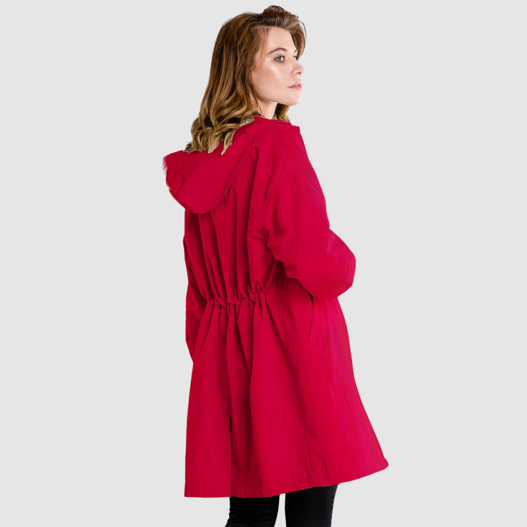 Magdaléna - Oversize-Jacke mit Kapuze