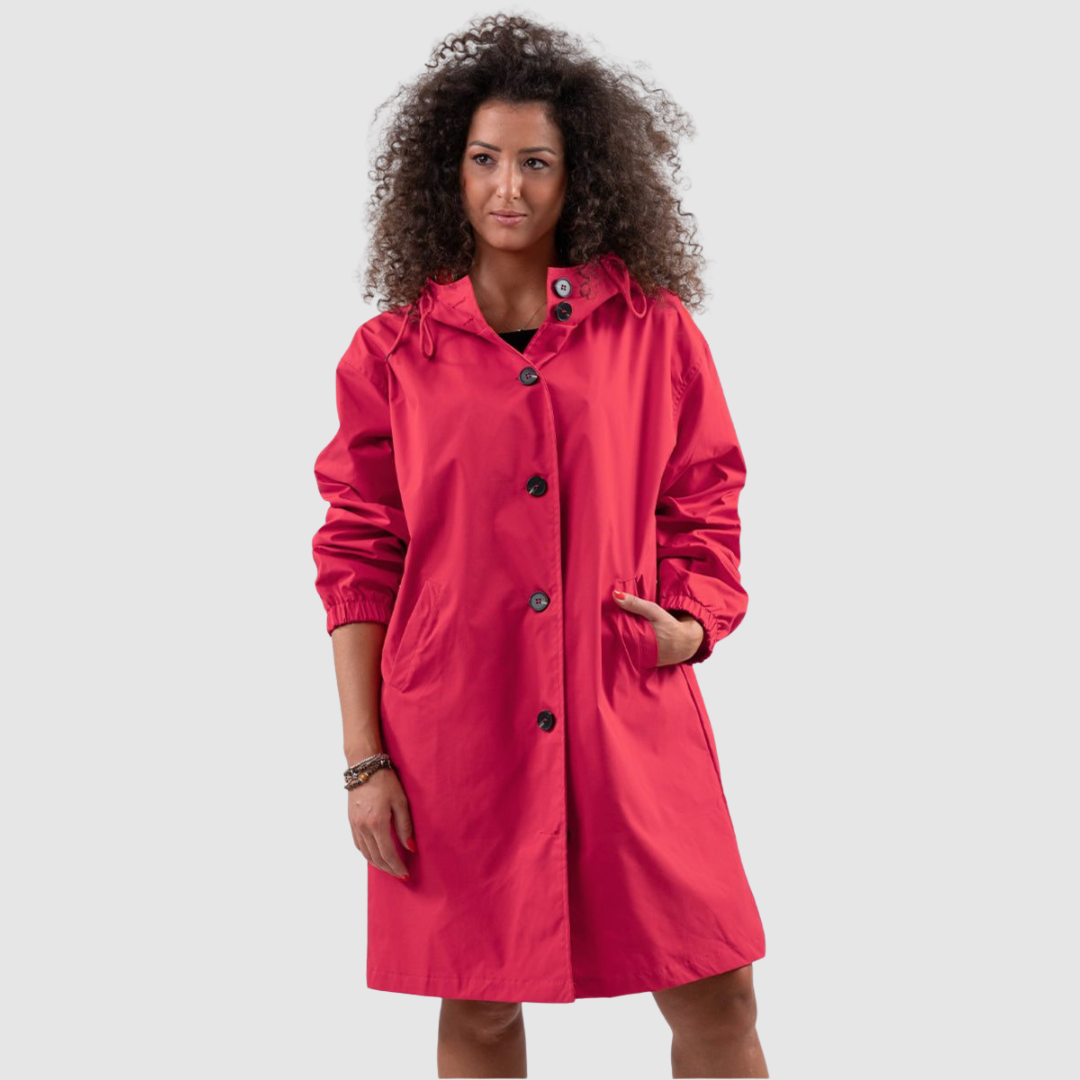 Lucie - Moderne, oversize und wasserdichte Jacke