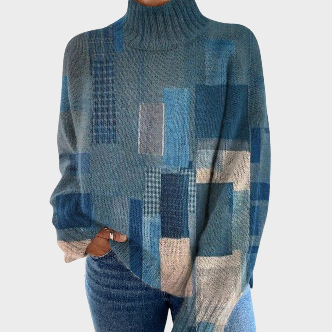 Alexandra | Künstlerischer Rollkragenpullover