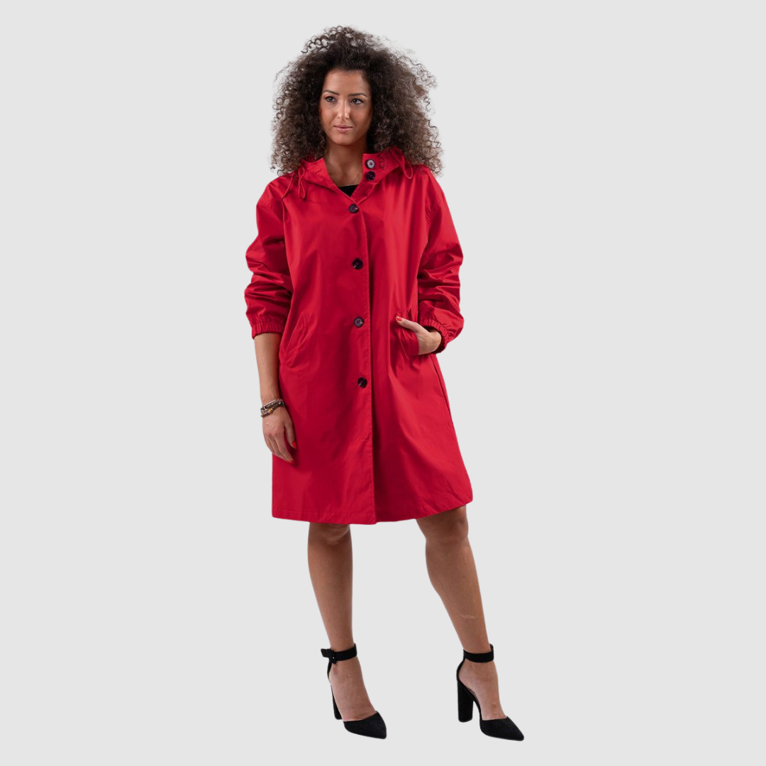 Magdaléna - Oversize-Jacke mit Kapuze