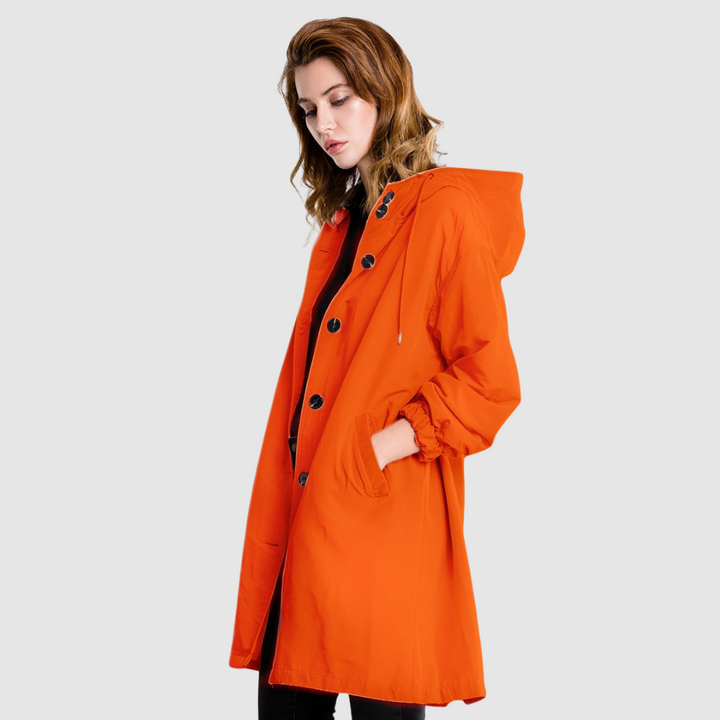 Magdaléna - Oversize-Jacke mit Kapuze
