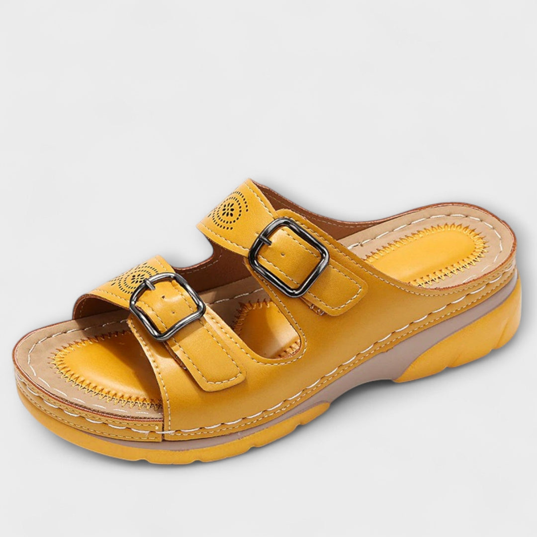 Orthopädische Leder-Sandalen