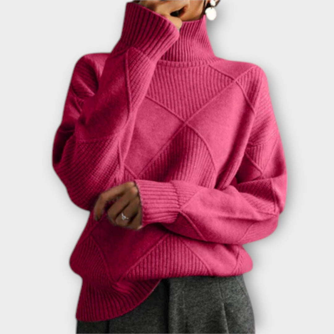 Melanie | Bequemer Rollkragenpullover