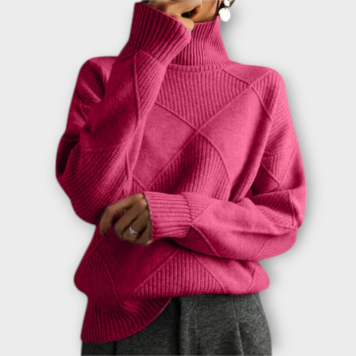 Melanie | Bequemer Rollkragenpullover