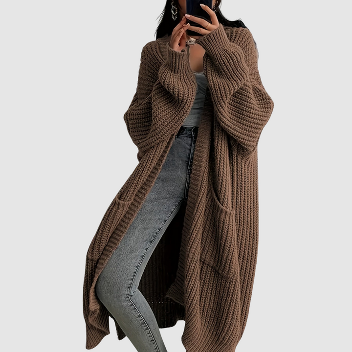 Marie | Bequemer langer Cardigan