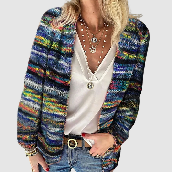 Nikola | Angenehmer bunter Cardigan