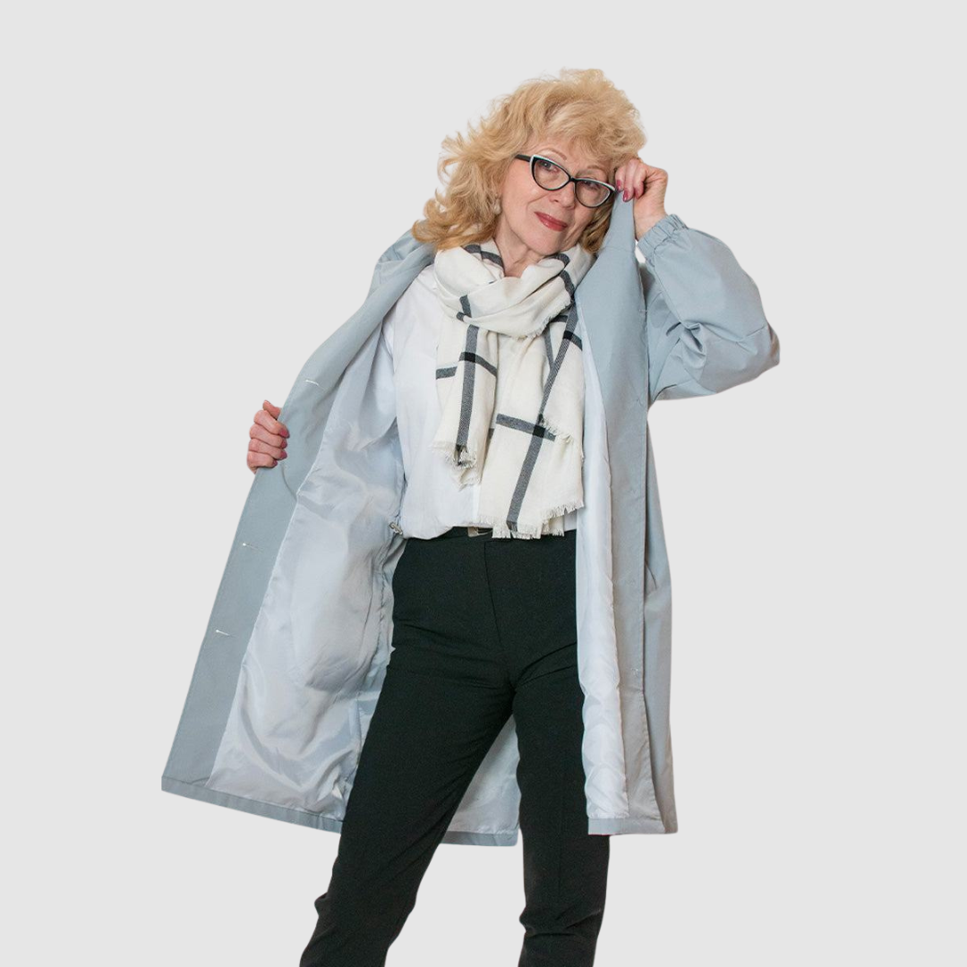 Magdaléna - Oversize-Jacke mit Kapuze
