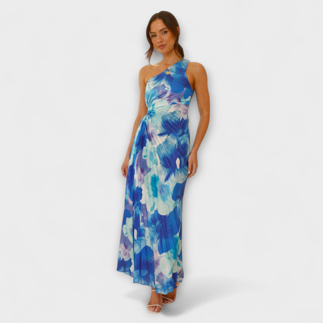 Sienna - Elegantes Cut-Out Maxikleid