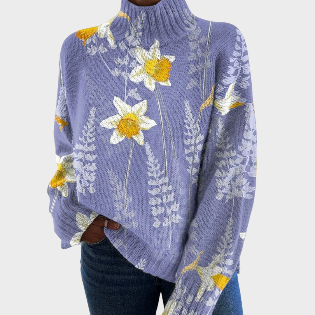 Filipa | Künstlerischer Strickpullover