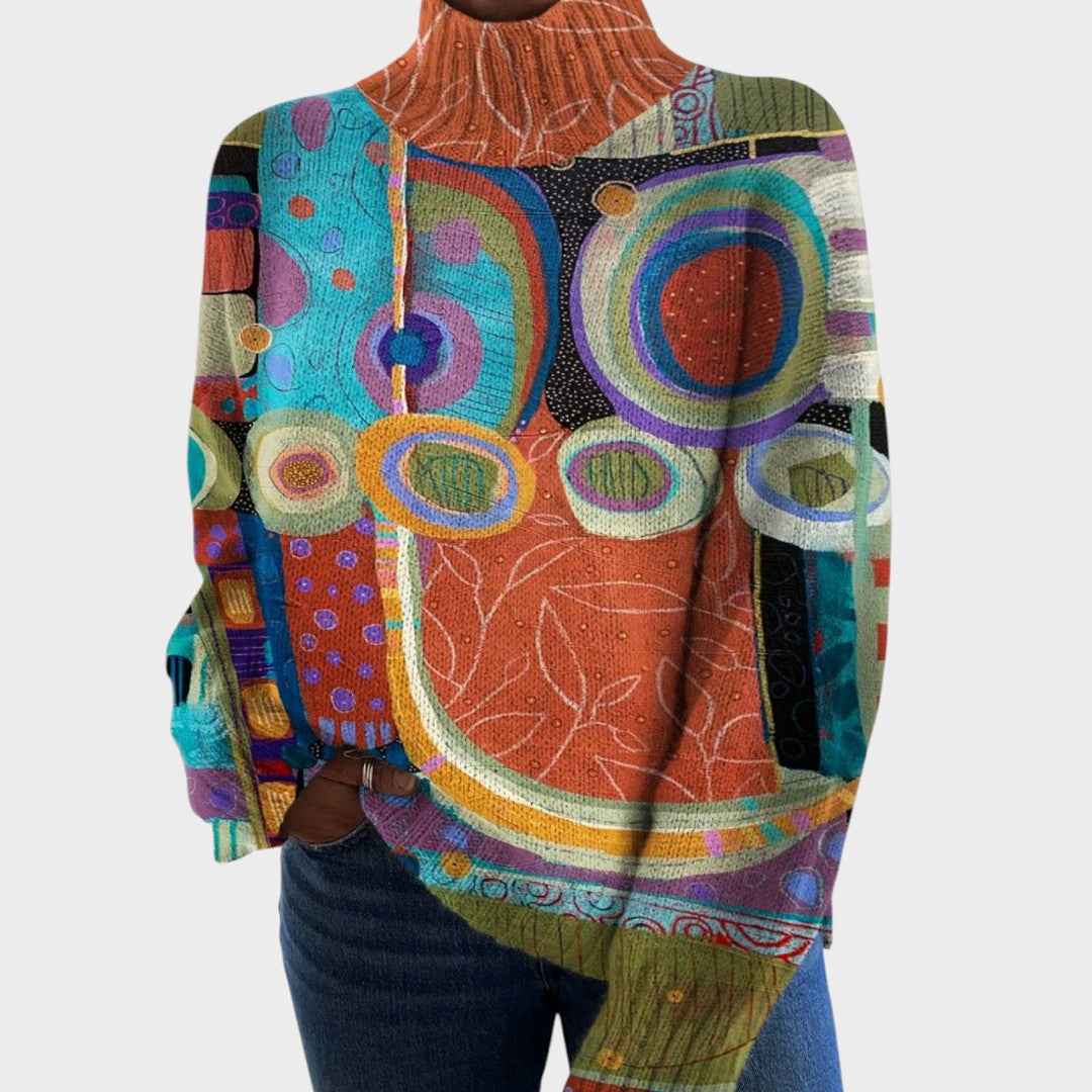 Catarina | Künstlerischer Strickpullover