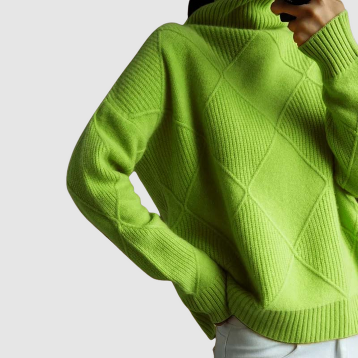 Ester | Strukturierter Rollkragenpullover