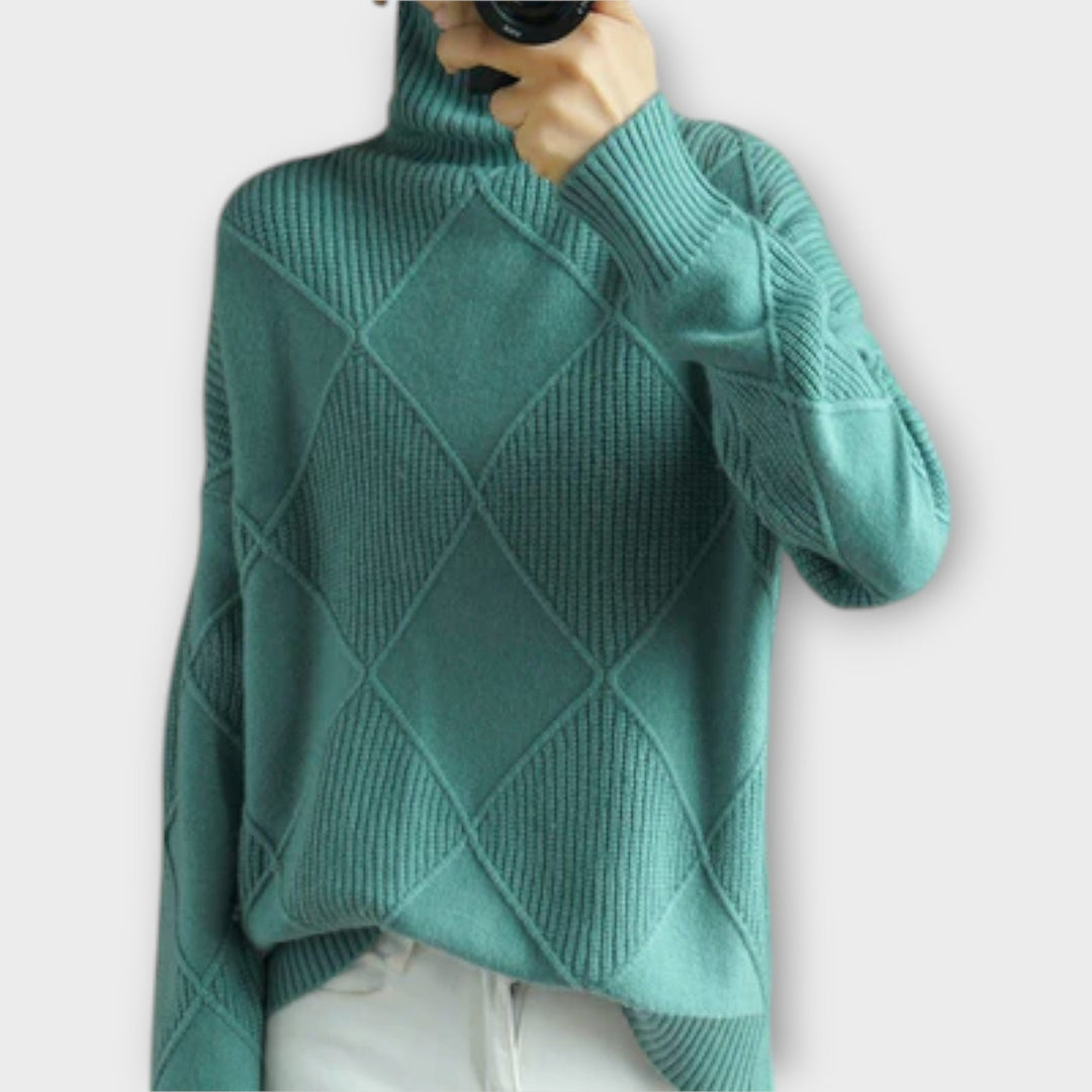 Melanie | Bequemer Rollkragenpullover