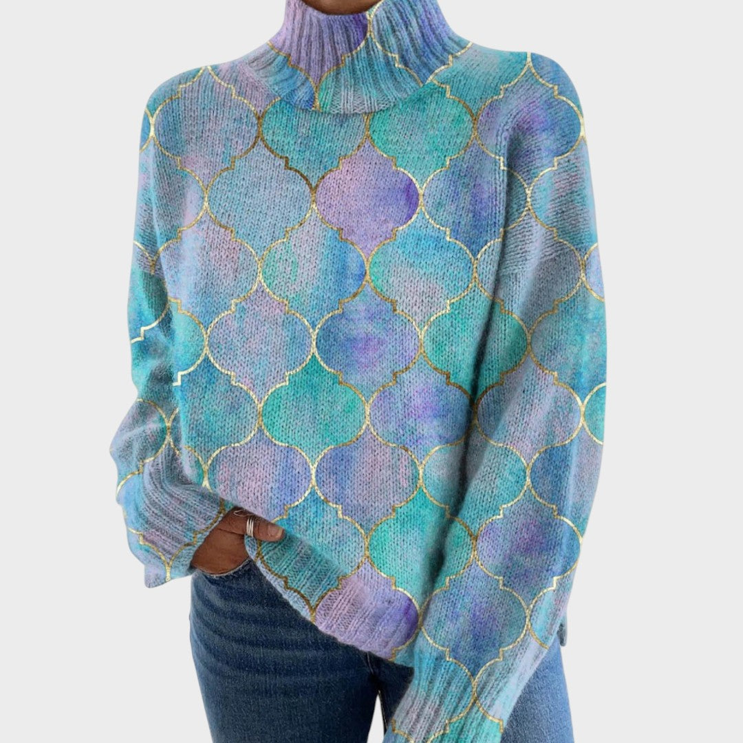 Dalila | Künstlerischer Strickpullover