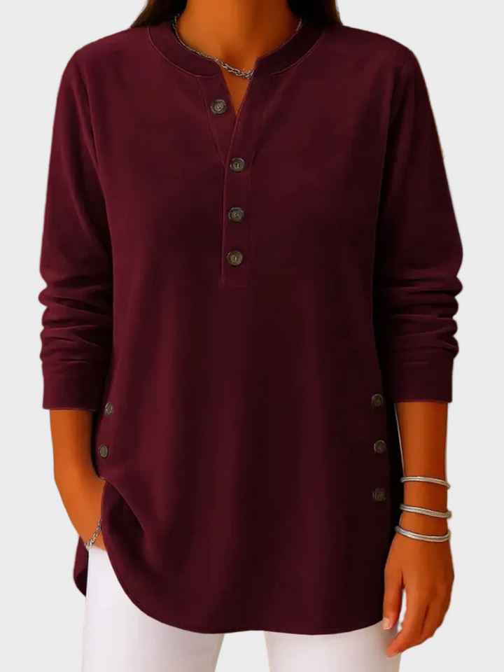 Meredith | Klassischer Pullover mit Rundhalsausschnitt