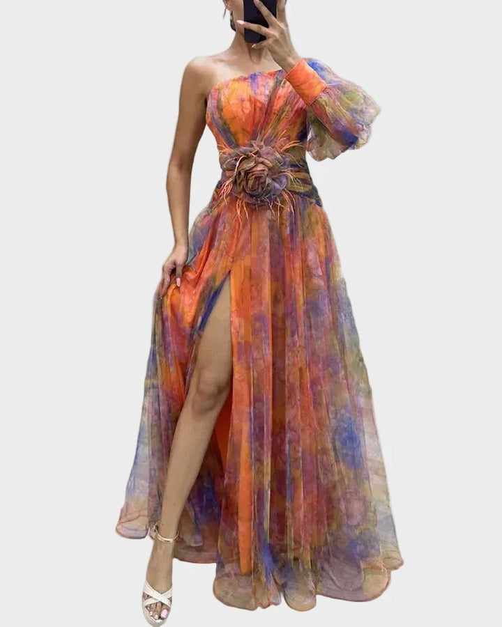 Nana | Elegantes Kleid mit langen Ärmeln