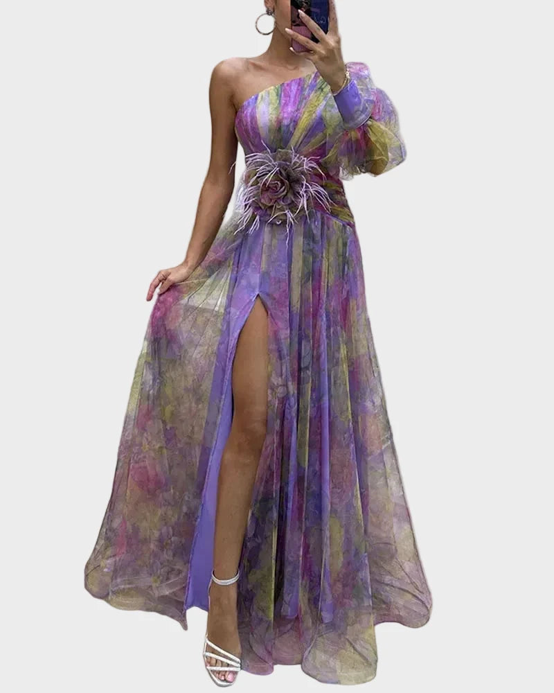 Nana | Elegantes Kleid mit langen Ärmeln