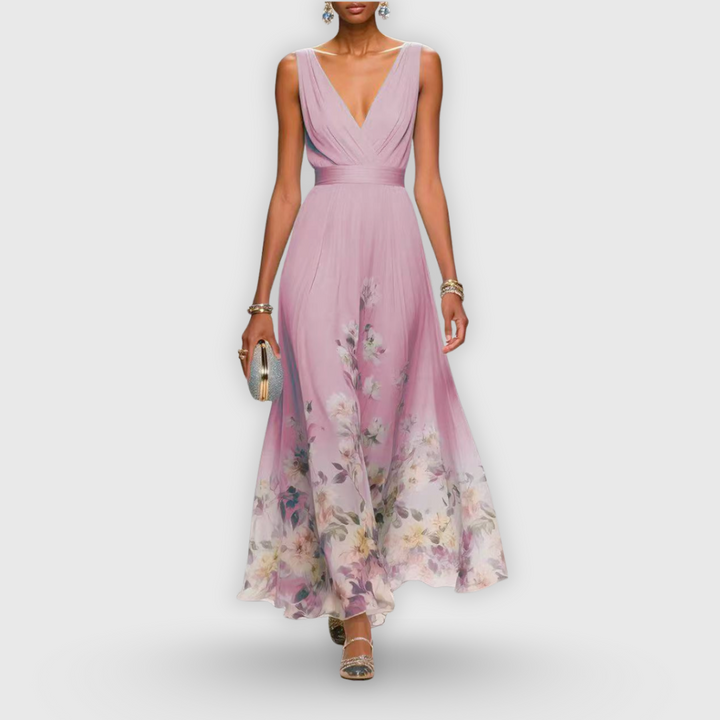 Cindy | Leichtes Sommerkleid mit glatter Silhouette