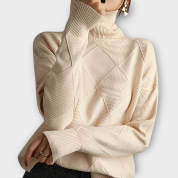 Melanie | Bequemer Rollkragenpullover