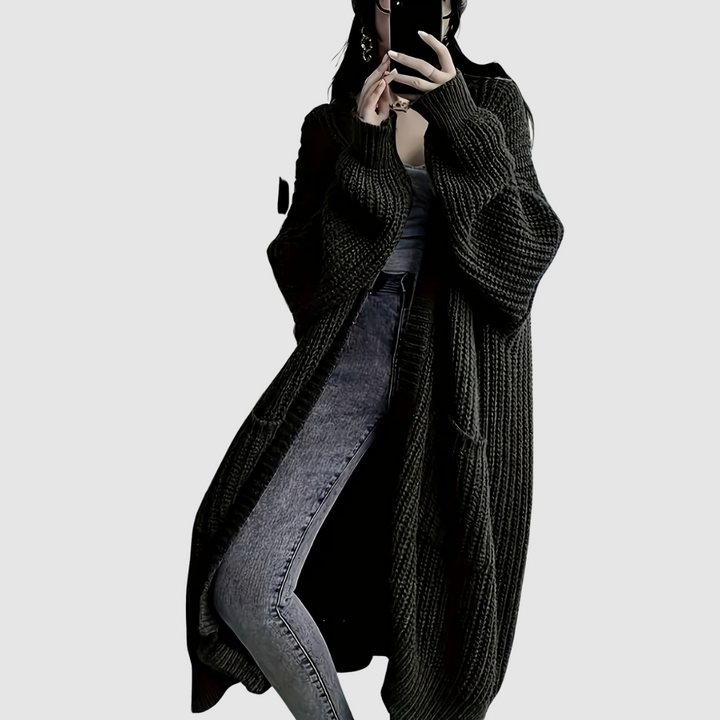 Marie | Bequemer langer Cardigan