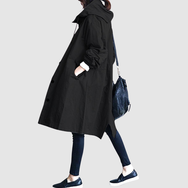 Magdaléna - Oversize-Jacke mit Kapuze