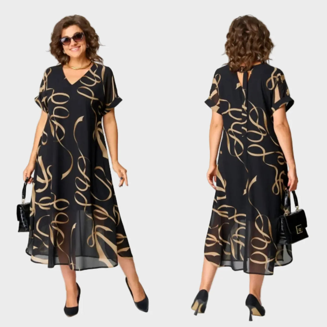 Lena | Fliessendes Frühlings- und Sommerkleid