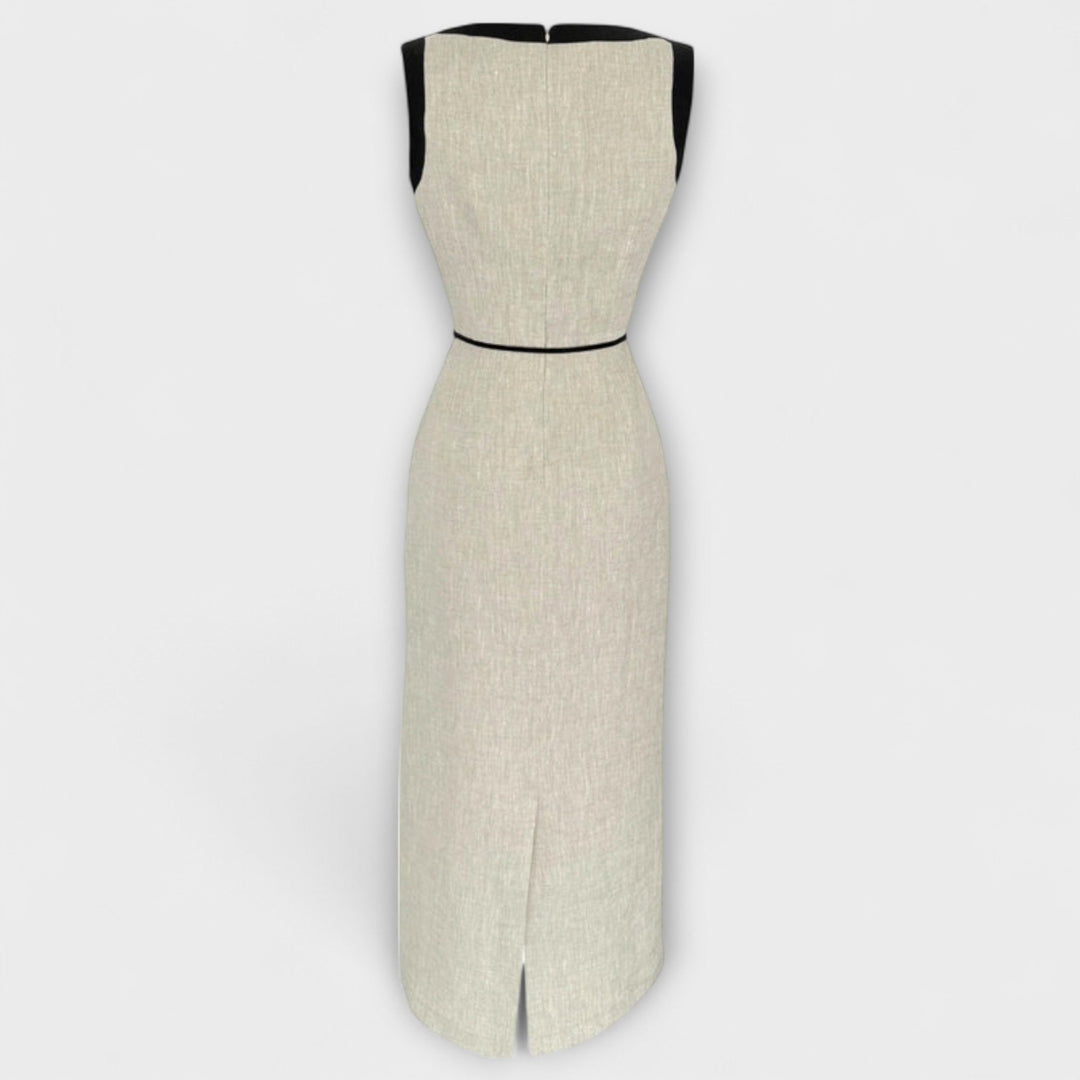 Irene - Schickes ärmelloses Kleid