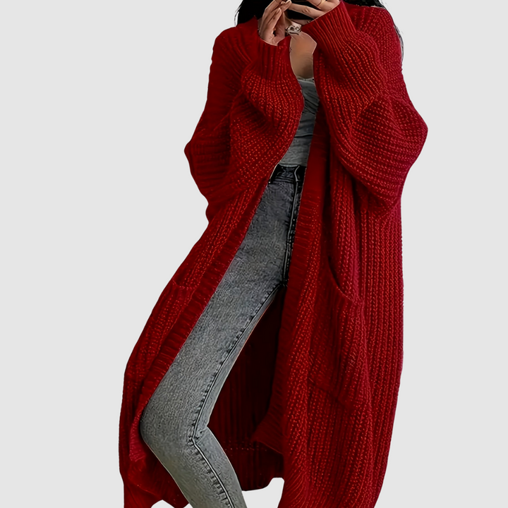 Marie | Bequemer langer Cardigan