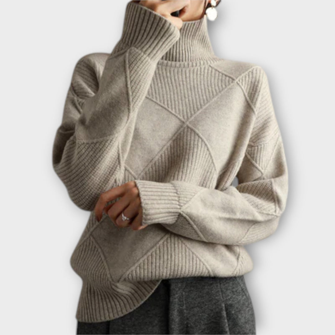 Melanie | Bequemer Rollkragenpullover
