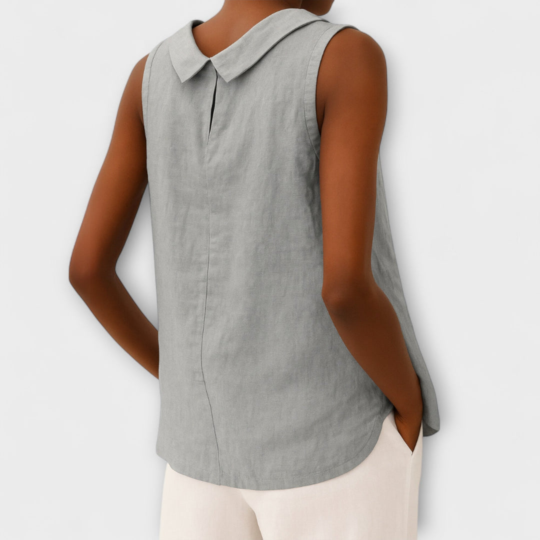 Brianna - Elegantes ärmelloses Top