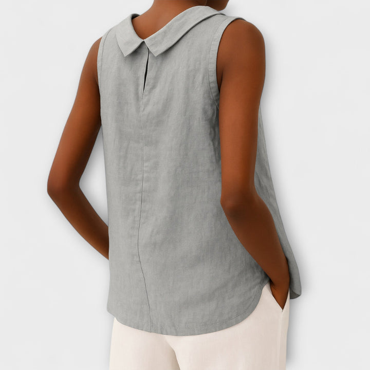 Brianna - Elegantes ärmelloses Top