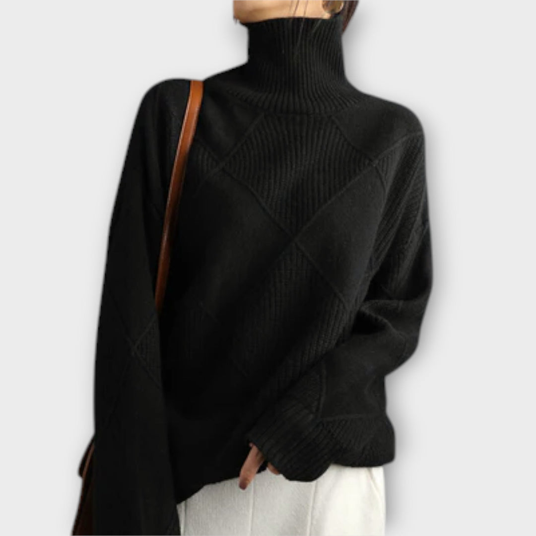Melanie | Bequemer Rollkragenpullover